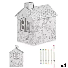 Satz mit Papierhandarbeiten Haus (4 Stück) von Pincello, Basteln mit Papier - Ref: S3625589, Preis: 50,72 €, Rabatt: %