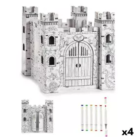 Satz mit Papierhandarbeiten Burg (4 Stück) von Pincello, Basteln mit Papier - Ref: S3625590, Preis: 77,84 €, Rabatt: %