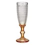 Champagne glass Points Amber Glass 180 ml (6 Units) by Vivalto, Champagne flute - Ref: S3625592, Price: 16,67 €, Discount: %