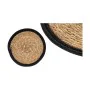 Table Mat Natural Black 30 x 1 x 30 cm (48 Units) by Gift Decor, Place Mats - Ref: S3625618, Price: 123,76 €, Discount: %