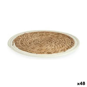 Salvamantel Natural Blanco 30 x 1 x 30 cm (48 Unidades) de Gift Decor, Salvamanteles individuales - Ref: S3625619, Precio: 11...