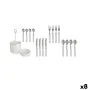 Besteck-Set Weiß Edelstahl (8 Stück) von Kinvara, Besteck-Sets - Ref: S3625625, Preis: 86,60 €, Rabatt: %