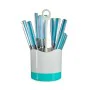 Cutlery Set Blue Stainless steel (8 Units) by Kinvara, Cutlery sets - Ref: S3625626, Price: 86,60 €, Discount: %