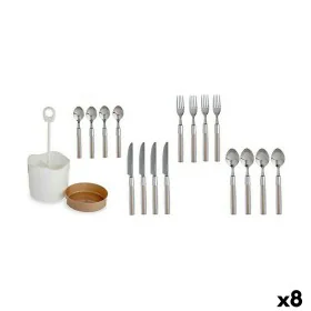 Cutlery Set Brown Stainless steel (8 Units) by Kinvara, Cutlery sets - Ref: S3625630, Price: 86,60 €, Discount: %