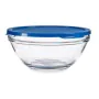 Fiambrera Redonda con Tapa Chefs Azul 2,5 L 23,7 x 10,1 x 23,7 cm (4 Unidades) de Pasabahce, Almacenamiento de alimentos - Re...