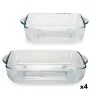 Set de Fuentes de Cocina Borcam Cuadrada (4 Unidades) de Pasabahce, Platos y fuentes - Ref: S3625635, Precio: 44,12 €, Descue...