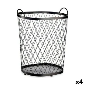 Cesto Nero Metallo 40 L 31 x 54,7 x 46,5 cm (4 Unità) di Gift Decor, Scatole e cassapanche - Rif: S3625640, Prezzo: 77,84 €, ...