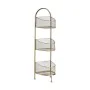 Shelves Golden Metal 21,2 x 97 x 28,5 cm (4 Units) by Gift Decor, Standing Shelf Units - Ref: S3625649, Price: 107,88 €, Disc...