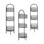 Shelves Black Metal 21,2 x 97 x 28,5 cm (4 Units) by Gift Decor, Standing Shelf Units - Ref: S3625650, Price: 107,88 €, Disco...