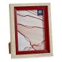 Cadre photo 17 x 2 x 21,8 cm Verre Rouge Bois Marron Plastique (6 Unités) de Gift Decor, Cadres muraux et de table - Réf : S3...