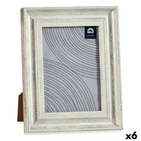 Fotorahmen 19 x 2 x 24 cm Kristall Silberfarben Holz Braun Kunststoff (6 Stück) von Gift Decor, Wand- und Tischrahmen - Ref: ...