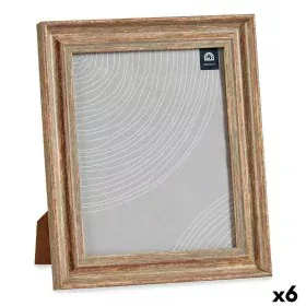 Fotorahmen 26 x 2 x 31 cm Kristall Holz Braun Kupfer Kunststoff (6 Stück) von Gift Decor, Wand- und Tischrahmen - Ref: S36256...