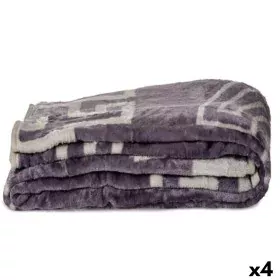 Coperta Grigio 220 x 240 x 0,5 cm (4 Unità) di Gift Decor, Coperte e copriletti - Rif: S3625674, Prezzo: 70,51 €, Sconto: %