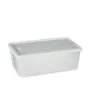 Aufbewahrungsbox mit Deckel Stefanplast Elegance Weiß Kunststoff 5 L 19,5 x 11,5 x 33 cm (12 Stück) von Stefanplast, Aufbewah...