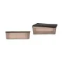 Storage Box with Lid Stefanplast Elegance Brown Plastic 30 L 38,5 x 17 x 59,5 cm (6 Units) by Stefanplast, Storage boxes and ...