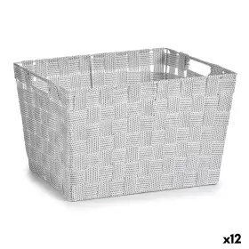 Panier à linge Blanc Tissu 10 L 25 x 20 x 35 cm (12 Unités) de Kipit, Corbeilles à linge - Réf : S3625690, Prix : 58,23 €, Re...