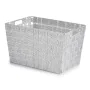 Cesto da Roupa Branco Tecido 10 L 25 x 20 x 35 cm (12 Unidades) de Kipit, Cestos para fornos rebatíveis - Ref: S3625690, Preç...