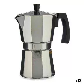 Italian Coffee Pot Aluminium 150 ml (12 Units) by Kinvara, Stovetop Coffee Makers - Ref: S3625693, Price: 99,23 €, Discount: %