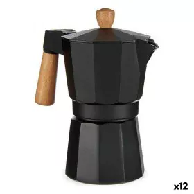 Italian Coffee Pot Wood Aluminium 300 ml (12 Units) by Kinvara, Stovetop Coffee Makers - Ref: S3625698, Price: 138,19 €, Disc...