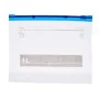 Ensemble de sacs alimentaires réutilisables ziplock 20 x 17 cm Transparent Polyéthylène 1 L (21 Unités) de Leknes, Stockage d...