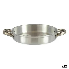 Padella Ø 22 cm Argentato Alluminio (12 Unità) di Kinvara, Padelle da chef - Rif: S3625715, Prezzo: 57,40 €, Sconto: %