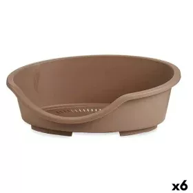 Cama para mascota Beige Plástico 58,5 x 20 x 39 cm (6 Unidades) de Mascow, Camas y sofás - Ref: S3625722, Precio: 40,93 €, De...