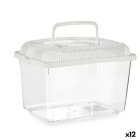 Acquario Con maniglia Medio Bianco Plastica 3 L 17 x 16 x 24 cm (12 Unità) di Mascow, Vasche con i pesci - Rif: S3625725, Pre...