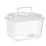 Pecera Con asa Mediano Blanco Plástico 3 L 17 x 16 x 24 cm (12 Unidades) de Mascow, Peceras - Ref: S3625725, Precio: 67,61 €,...