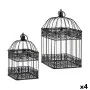 Gabbia decorativa Set Nero (4 Unità) di Gift Decor, Soprammobili - Rif: S3625735, Prezzo: 63,46 €, Sconto: %