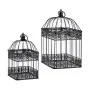 Gabbia decorativa Set Nero (4 Unità) di Gift Decor, Soprammobili - Rif: S3625735, Prezzo: 63,46 €, Sconto: %