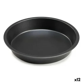 Oven Mould Ø 28 cm Metal Dark grey (12 Units) by Kinvara, Cake and sponge moulds - Ref: S3625736, Price: 46,97 €, Discount: %