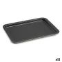 Baking tray Grey Metal 48 x 3 x 33,5 cm (12 Units) by Kinvara, Baking Sheets - Ref: S3625737, Price: 68,74 €, Discount: %