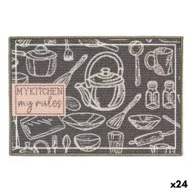 Mauspad My Kitchen Mehrzweck 40 x 60 cm (24 Stück) von Kinvara, Teppiche - Ref: S3625761, Preis: 52,70 €, Rabatt: %