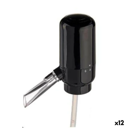 Dispensador Eléctrico Negro Silicona ABS 5 x 11 x 10 cm (12 Unidades) de Kinvara, Dispensadores de vino eléctricos - Ref: S36...