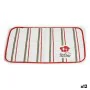 Individuais Bon Appetit Branco Vermelho 33 x 0,3 x 48 cm (12 Unidades) de Kinvara, Toalhas de mesa individuais - Ref: S362578...