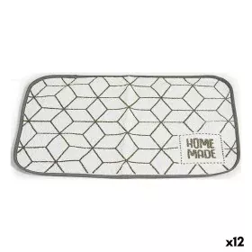 Table Mat 33 x 0,3 x 48 cm Grey White (12 Units) by Kinvara, Place Mats - Ref: S3625788, Price: 18,71 €, Discount: %