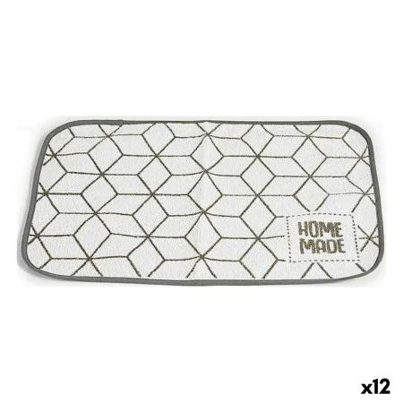 Table Mat 33 x 0,3 x 48 cm Grey White (12 Units) by Kinvara, Place Mats - Ref: S3625788, Price: 18,71 €, Discount: %