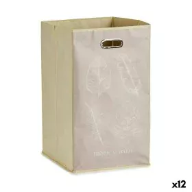 Panier Multi-usages Tropical Marron Carton 60 L 35 x 57 x 35 cm (12 Unités) de Berilo, Corbeilles à linge - Réf : S3625804, P...