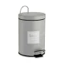 Pedal bin Beauty Products White Grey Steel Plastic 3 L (6 Units) by Berilo, Wastebaskets - Ref: S3625806, Price: 45,88 €, Dis...