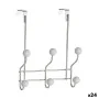 Ganchos para Portas Branco Metal Plástico 10 x 22 x 26 cm (24 Unidades) de Berilo, Toalheiros - Ref: S3625812, Preço: 99,33 €...