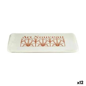 Bath rug Art Nouveau White Bronze 40 x 1,5 x 60 cm (12 Units) by Berilo, Bath Mats - Ref: S3625815, Price: 51,65 €, Discount: %