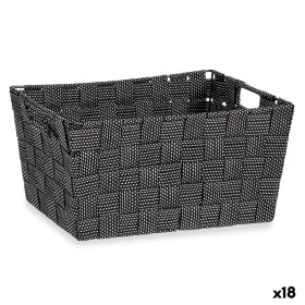 Multi-purpose basket Black Cloth 20 x 14 x 30 cm (18 Units) by Kipit, Open Storage Bins - Ref: S3625818, Price: 49,94 €, Disc...