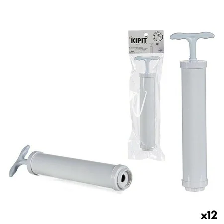 Pompa manuale per sottovuoto Bianco Plastica 9 x 30 x 4 cm (12 Unità) di Kipit, Sacchetti salvaspazio - Rif: S3625821, Prezzo...