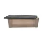 Storage Box with Lid Stefanplast Elegance Grey Plastic 30 L 38,5 x 17 x 59,5 cm (6 Units) by Stefanplast, Storage boxes and c...