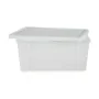 Storage Box with Lid Stefanplast Elegance White Plastic 29 x 17 x 39 cm (6 Units) by Stefanplast, Storage boxes and chests - ...