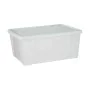 Storage Box with Lid Stefanplast Elegance White Plastic 29 x 17 x 39 cm (6 Units) by Stefanplast, Storage boxes and chests - ...