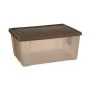 Caja de Almacenaje con Tapa Stefanplast Elegance Marrón Plástico 29 x 17 x 39 cm (6 Unidades) de Stefanplast, Cajas y arcones...