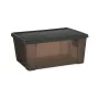 Storage Box with Lid Stefanplast Elegance Grey Plastic 15 L 29 x 17 x 39 cm (6 Units) by Stefanplast, Storage boxes and chest...