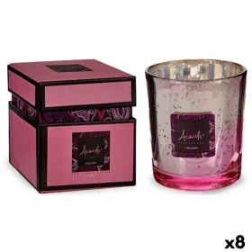 Bougie Parfumée Crème Fraise 8 x 9 x 8 cm (8 Unités) de Acorde, Bougies - Réf : S3625838, Prix : 40,79 €, Remise : %