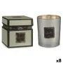 Scented Candle White flowers 8 x 9 x 8 cm (8 Units) by Acorde, Candles - Ref: S3625839, Price: 40,14 €, Discount: %